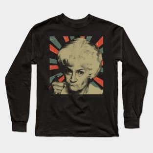 Golden Girls || Vintage Art Design || Sophia Long Sleeve T-Shirt